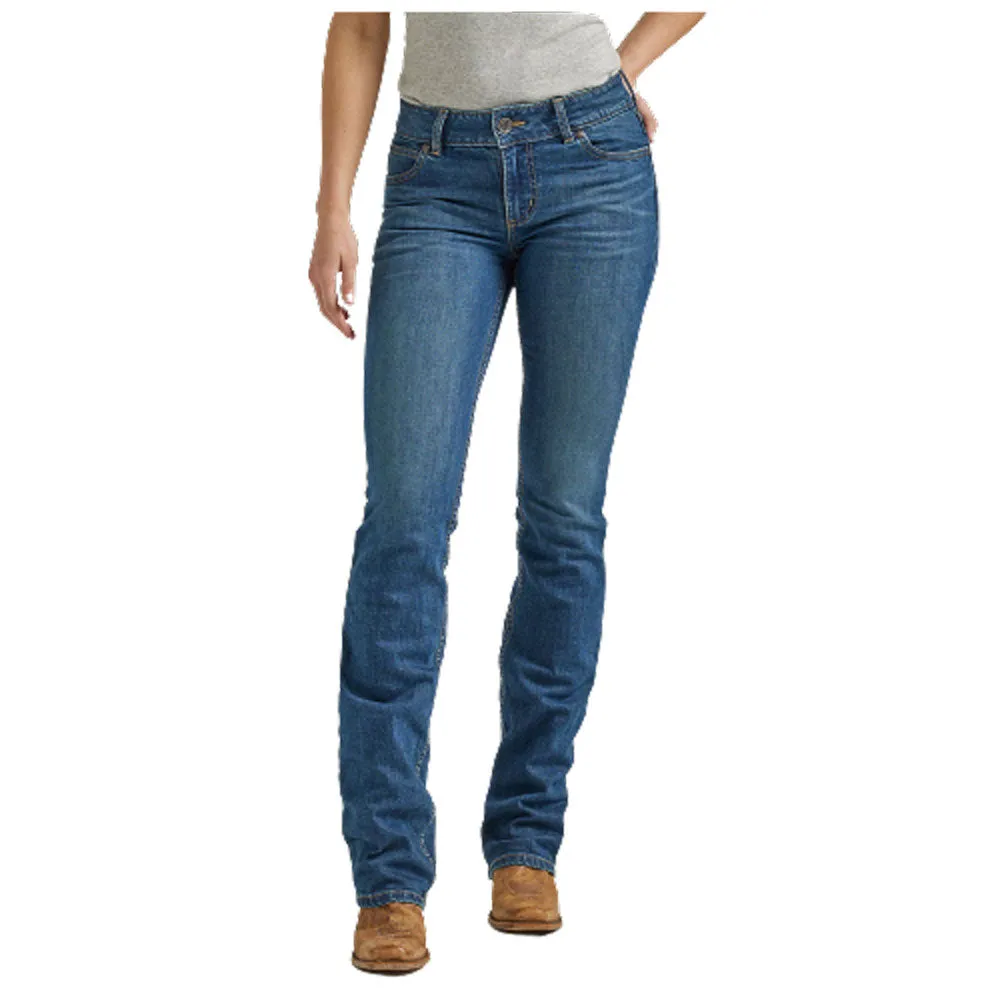 112338898 Wrangler Women's Retro Mae Mid Rise Bootcut Jean - Emma