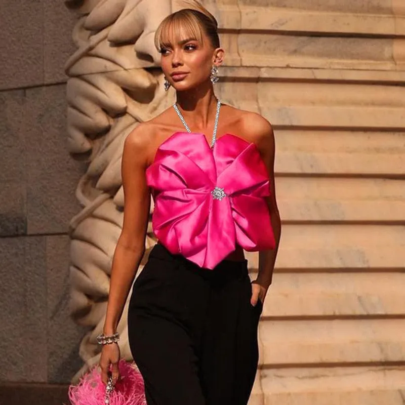 Alex Halter Backless Bandage Vest