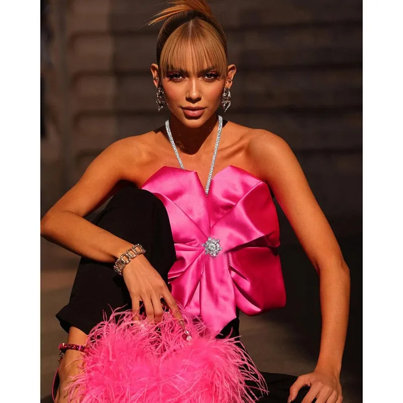 Alex Halter Backless Bandage Vest