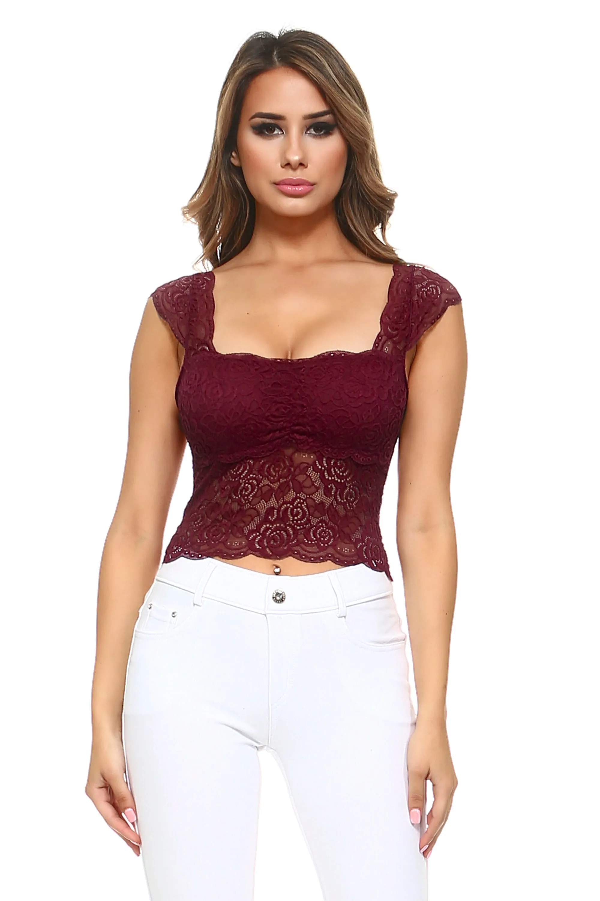 Delicate Lace Bralette Top