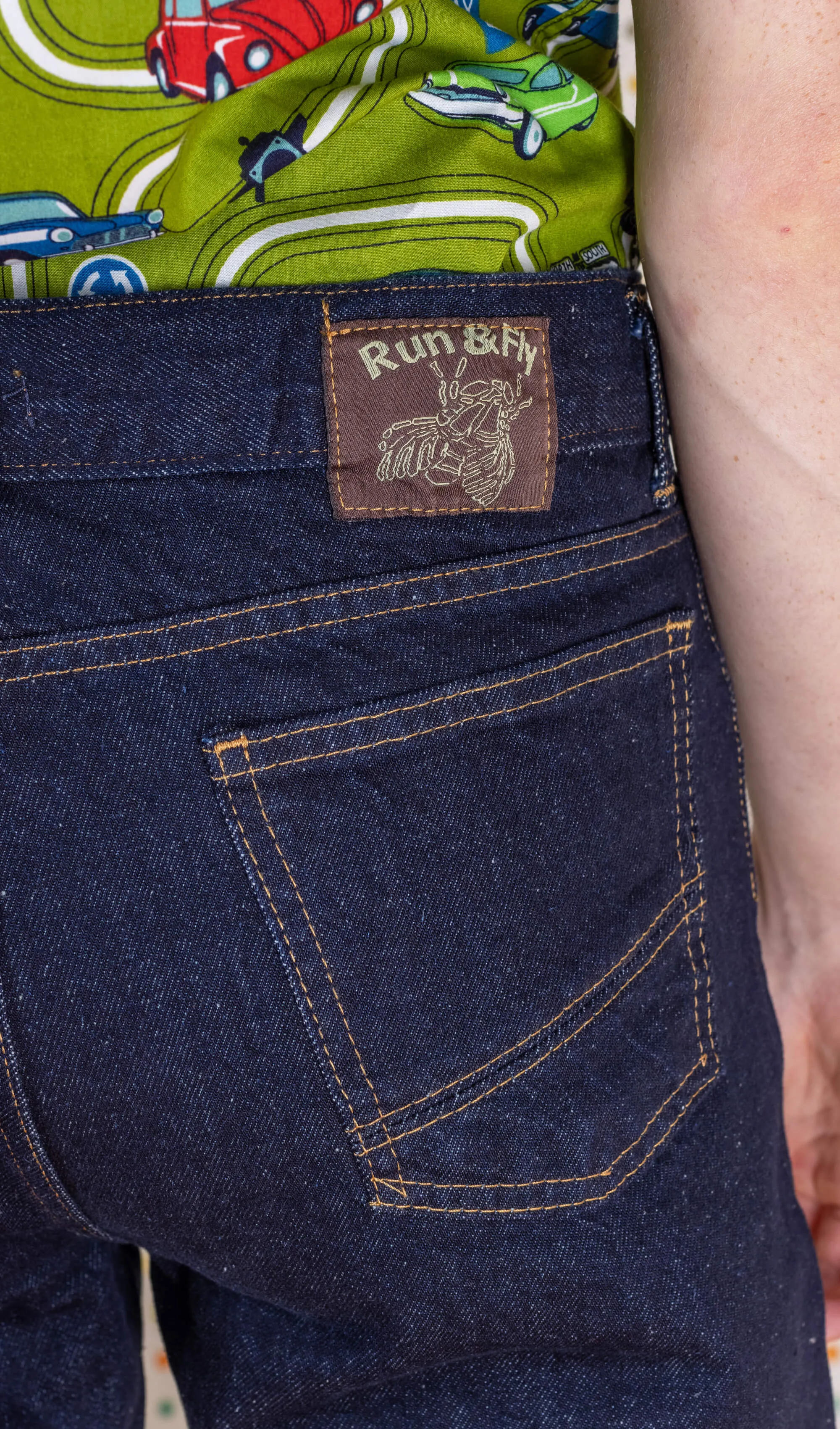 Denim Retro Boot Cut Flare Jeans