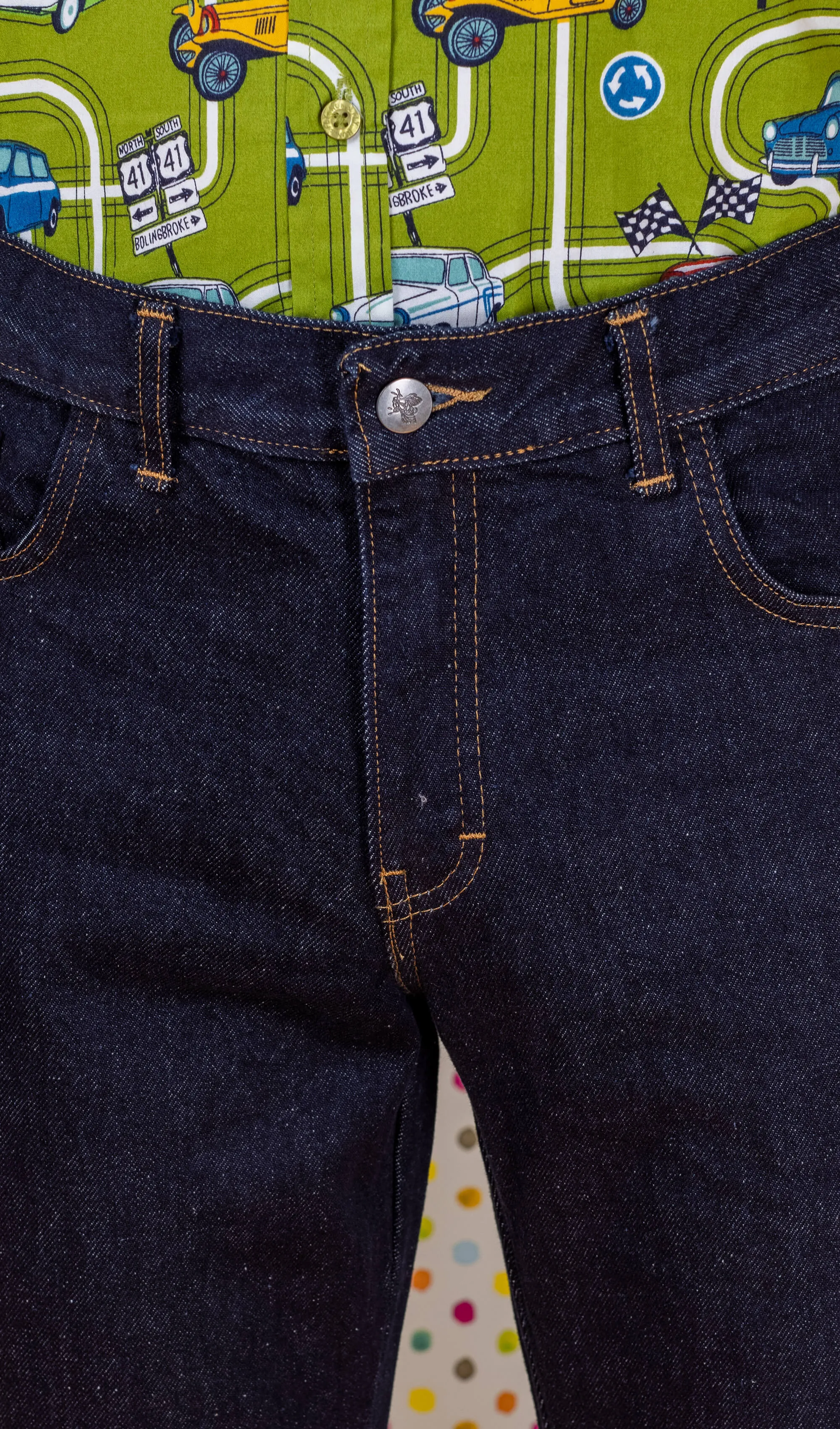 Denim Retro Boot Cut Flare Jeans