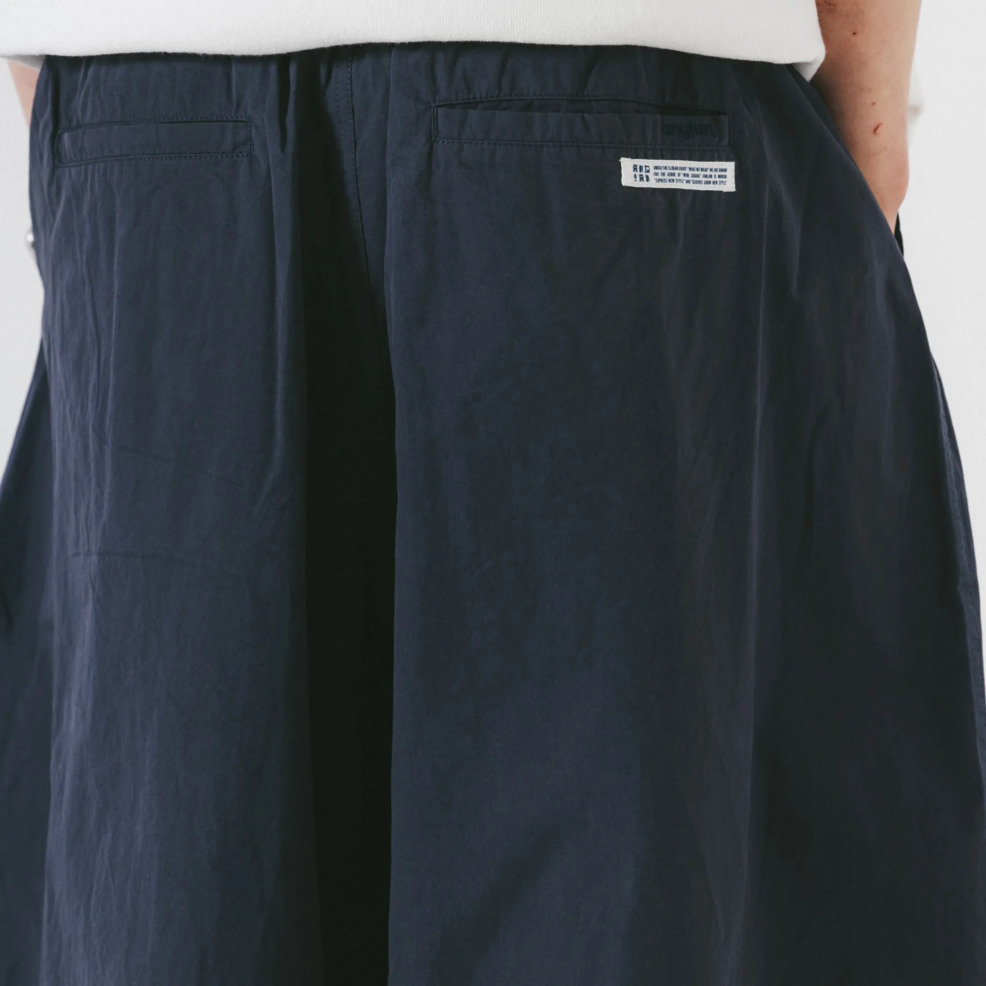 ESSENTIAL EASY BALLOON PANT - NAVY