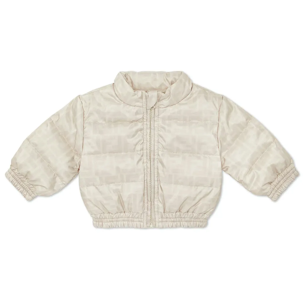 Fendi Kids Ultralight Nylon Down Jacket