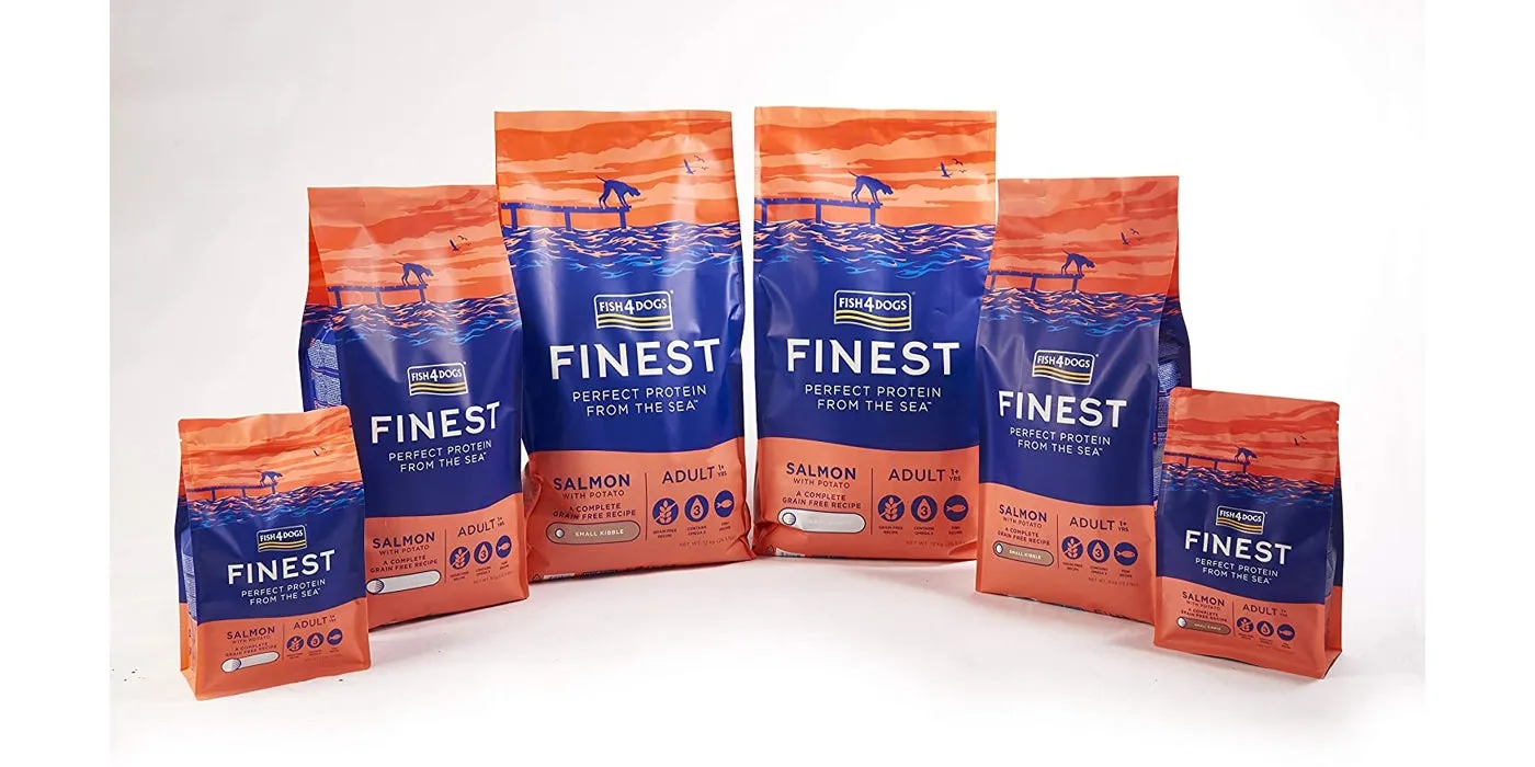 Fish4Dogs - Finest Adult Salmon and Potato (Large Kibble) - 1.5kg