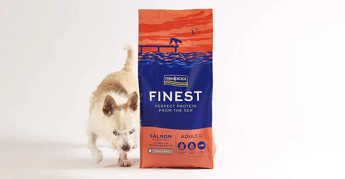Fish4Dogs - Finest Adult Salmon and Potato (Large Kibble) - 1.5kg