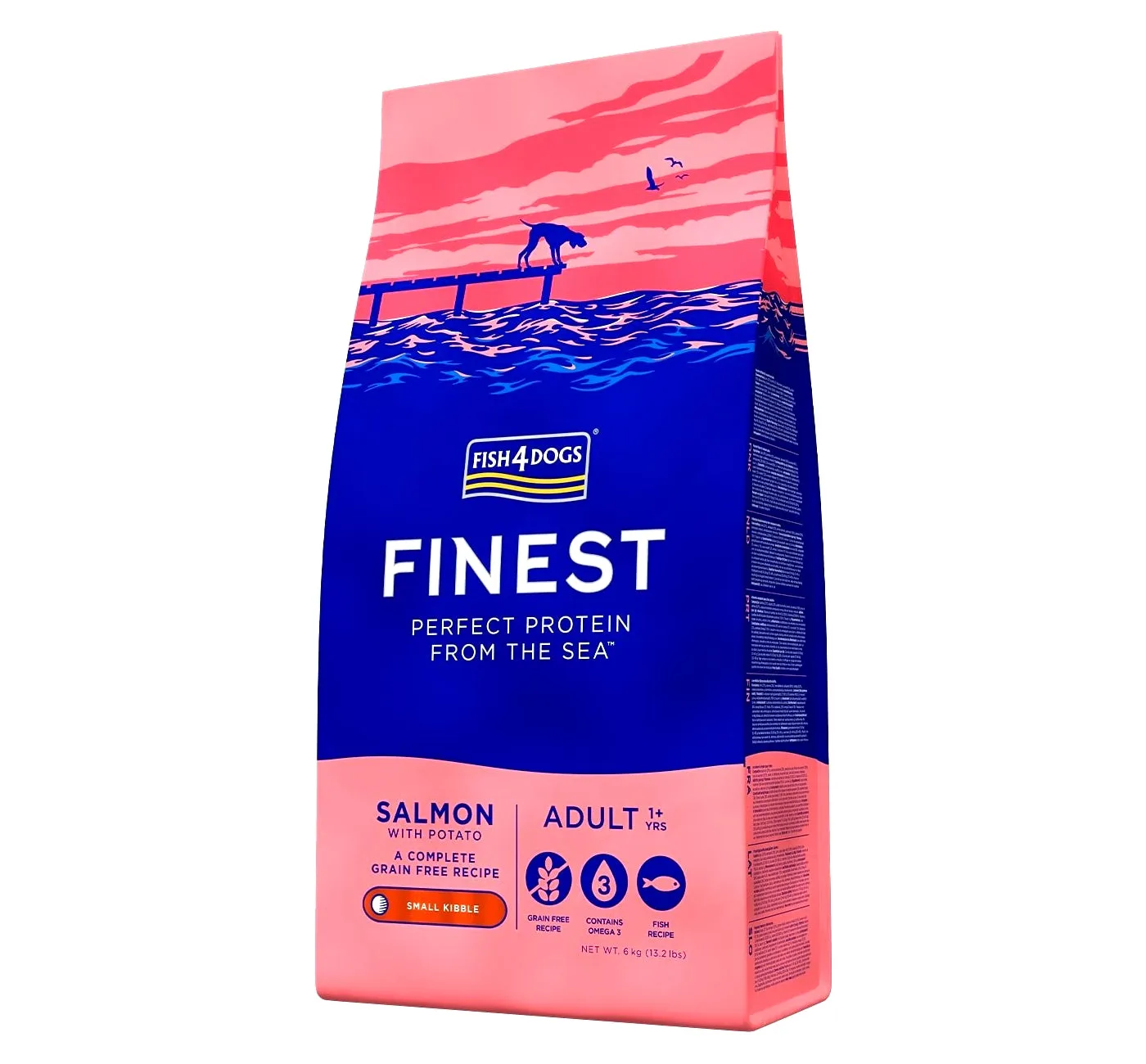 Fish4Dogs - Finest Adult Salmon and Potato (Small Kibble) - 1.5kg