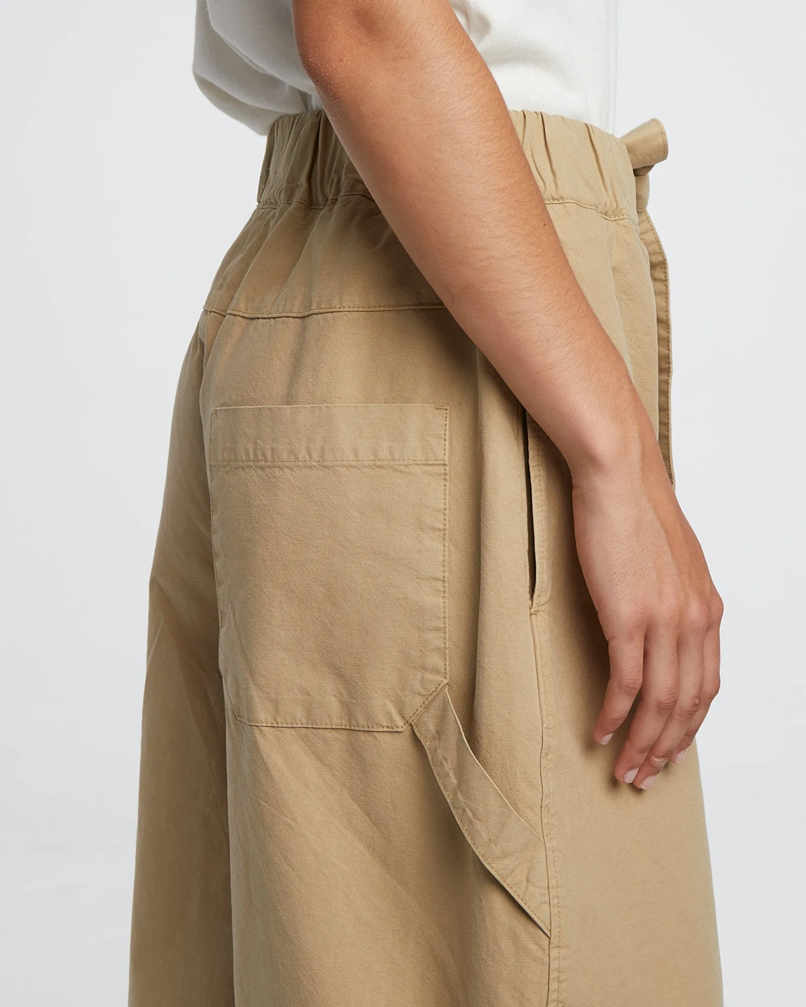 G.o.D Sultan Pants Cotton Linen Latte