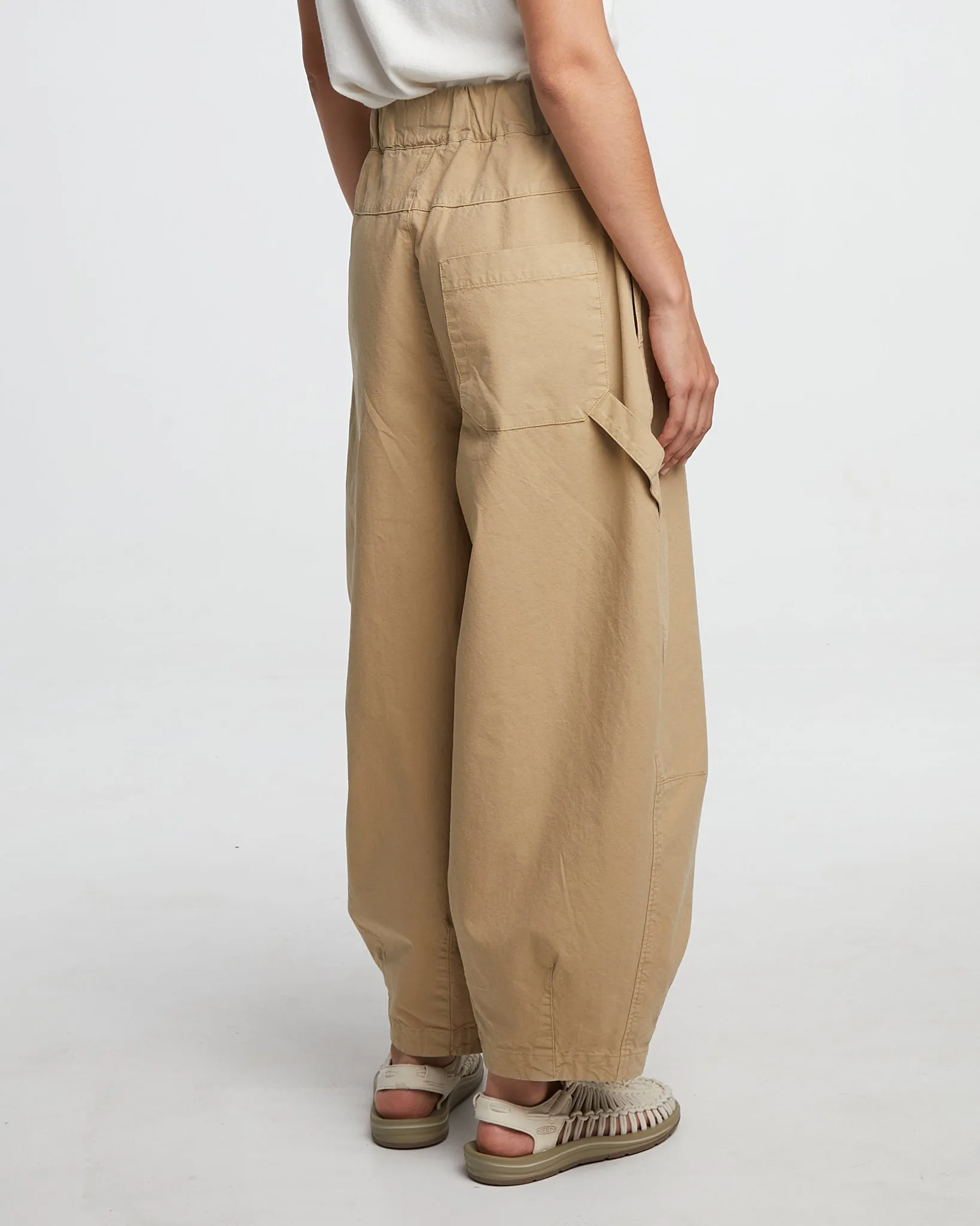 G.o.D Sultan Pants Cotton Linen Latte