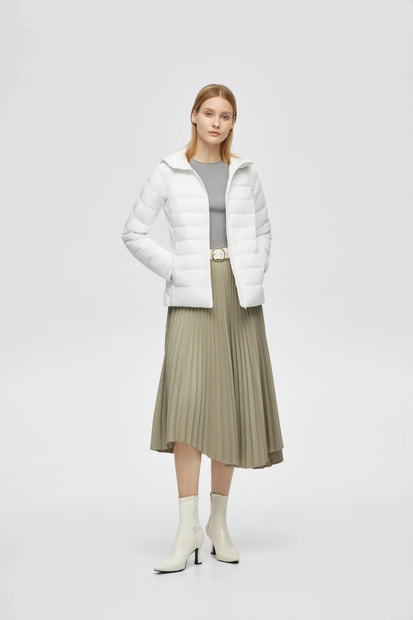 Goose Down Premium Ultralight Jacket With Hood