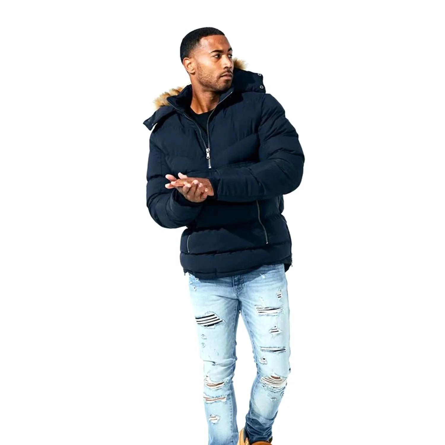Jordan Craig Concord Pullover Anorak Puffer Men's Jacket 2.0 Navy