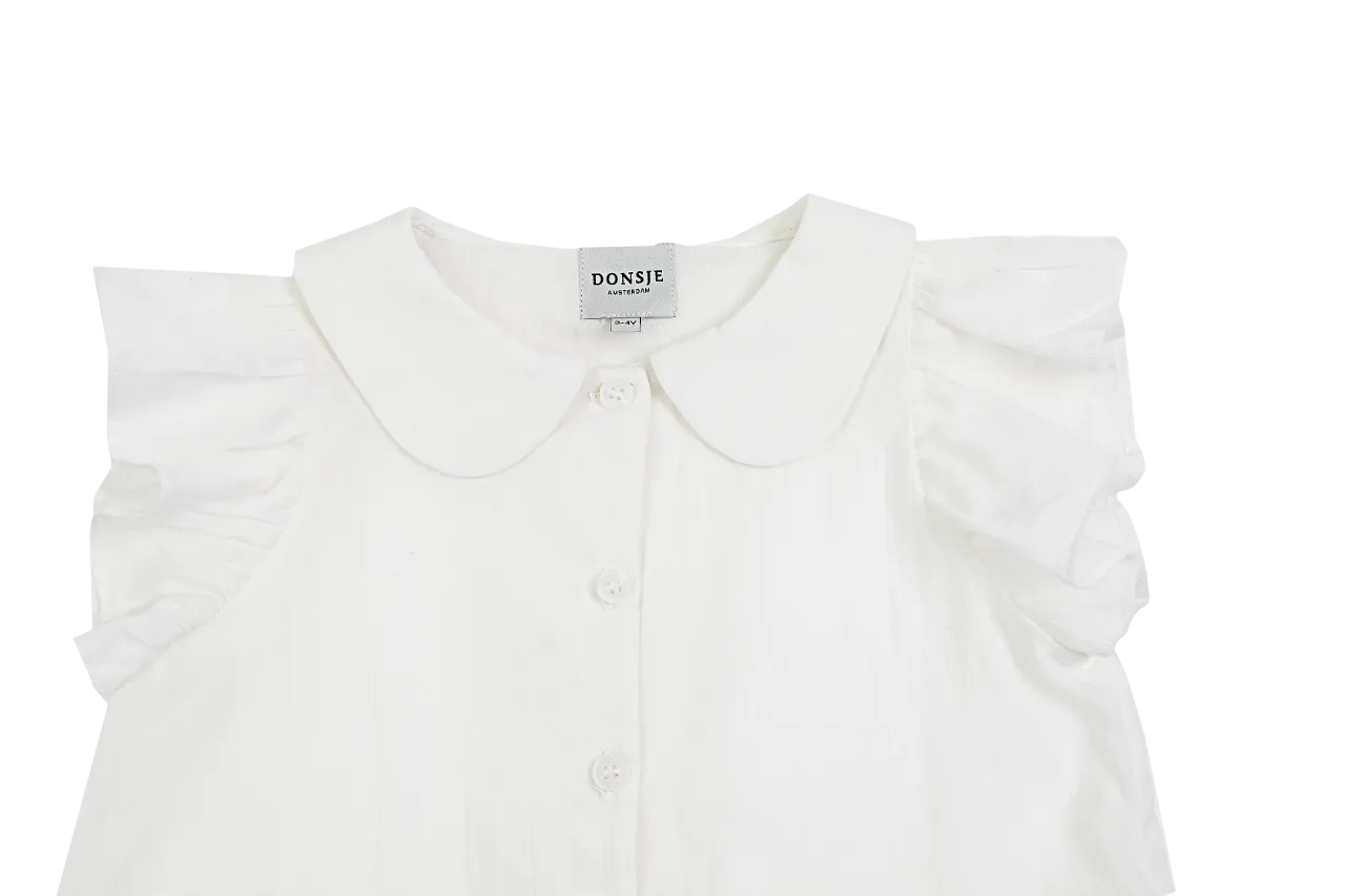 Lada Blouse | White Clouds