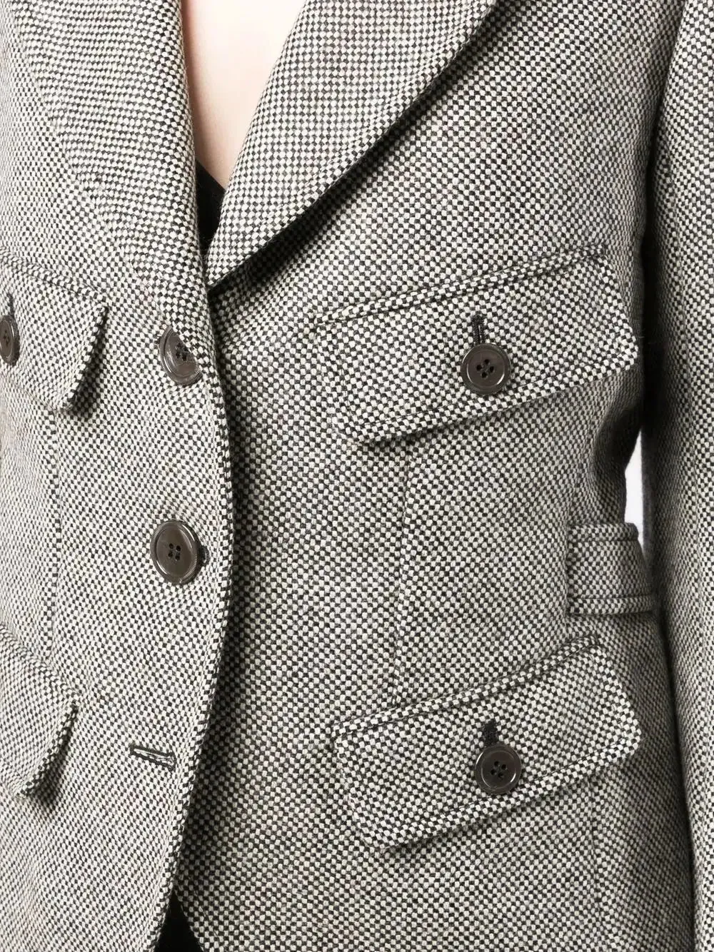 Multi-pocket blazer