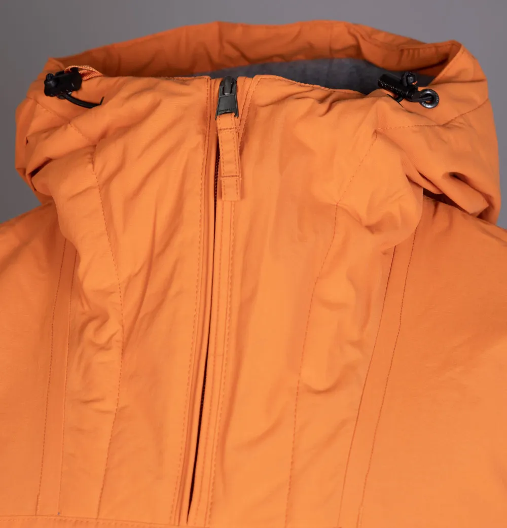 Napapijri Rainforest Pocket Winter Anorak Jacket Orange