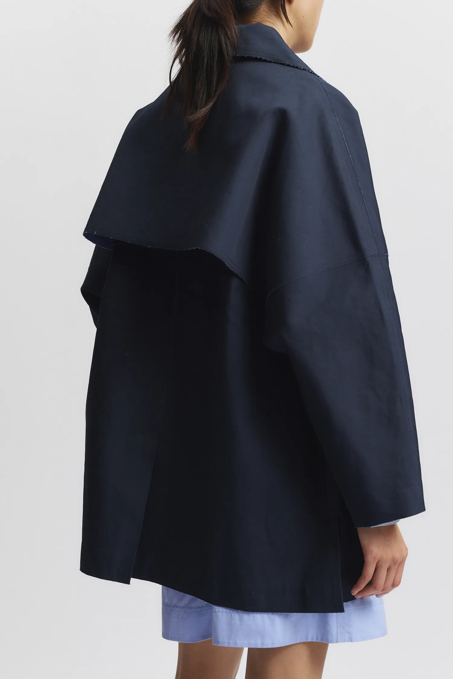 Noah Dolman Sail Jacket, Navy