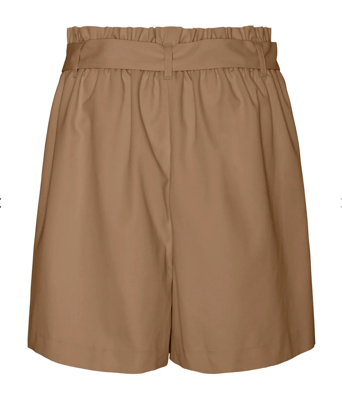 Odina Paperbag Belted Shorts Tigers Eye