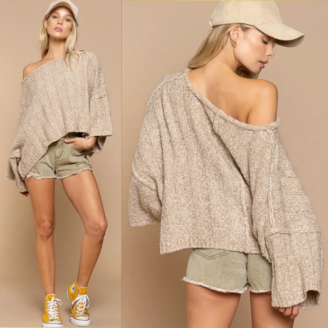 Oversized Chenille Sweater