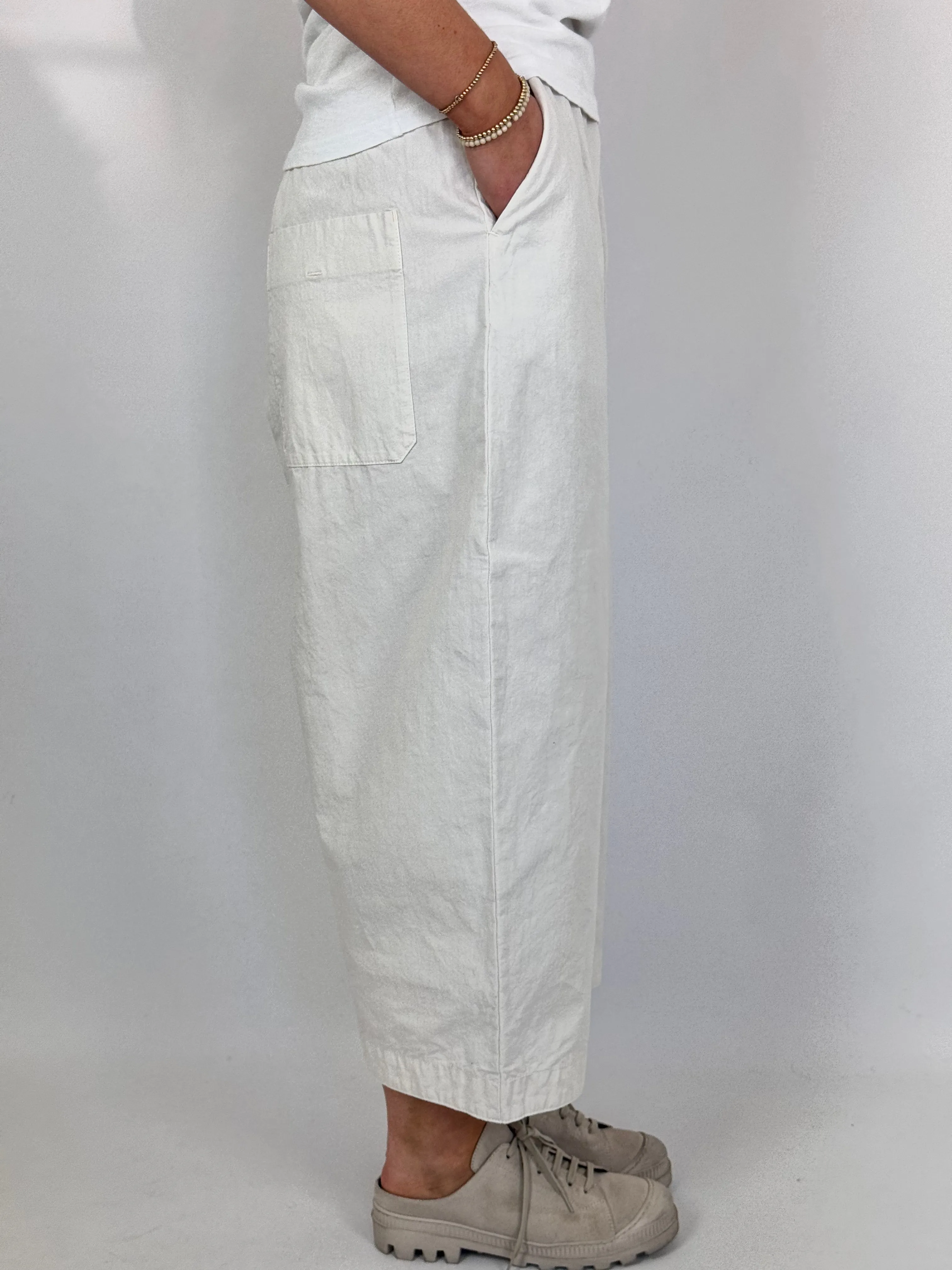 Pas De Calais 8568 Trousers Ivory