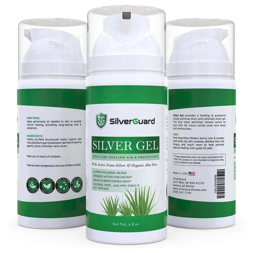 Post Surgery Silver Gel Healing Ointment Wound Care
