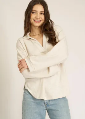 Project Social T Chiara Cozy Collard Pullover