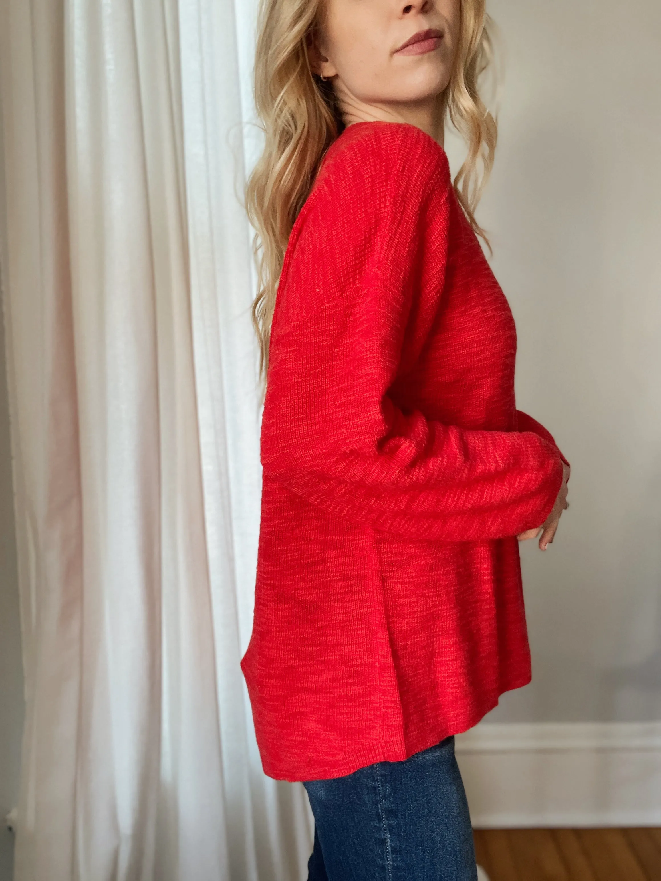 Rayla Red Knit Sweater