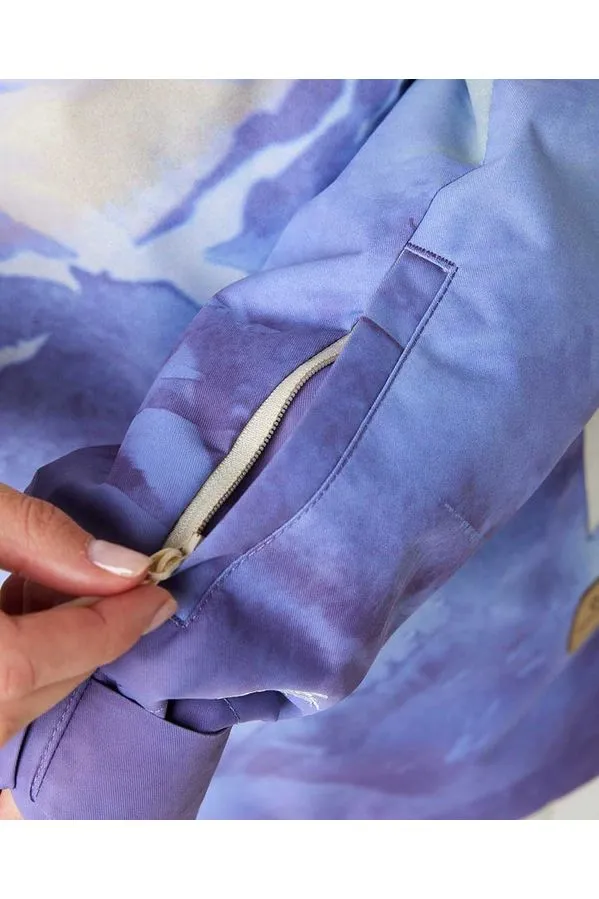Rip Curl Rider Anorak Snow Jacket 10K 10K Lilac