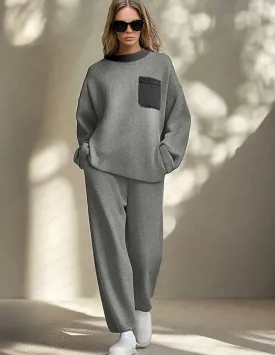 Stylish Comfy Knitwear Lounge Set