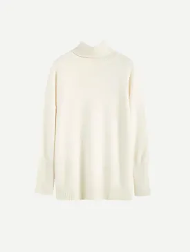 The Relaxed Polo in Cream