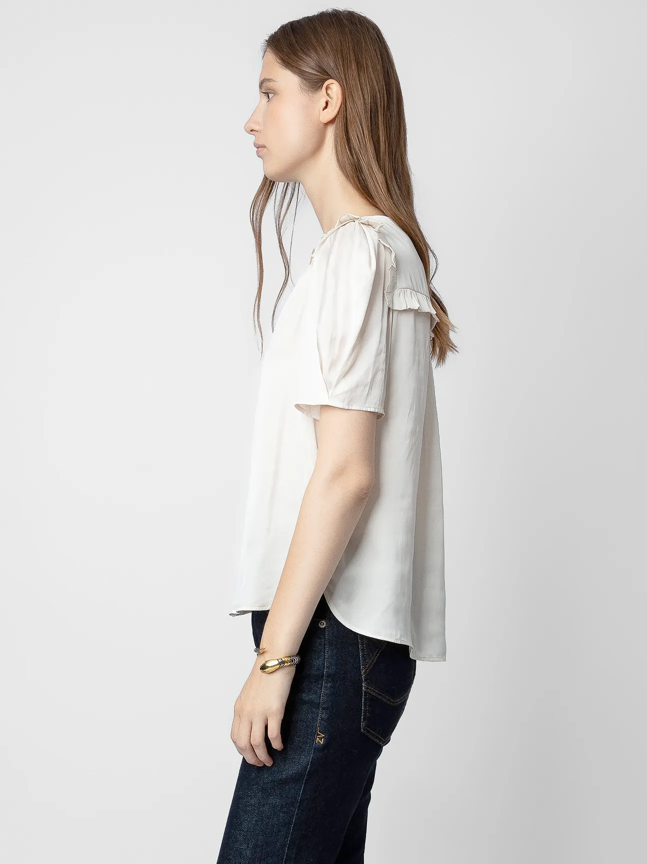 Twity Satin Blouse