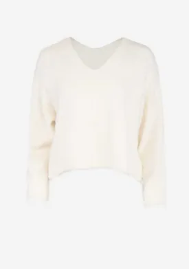 V-Neck Oversized Top