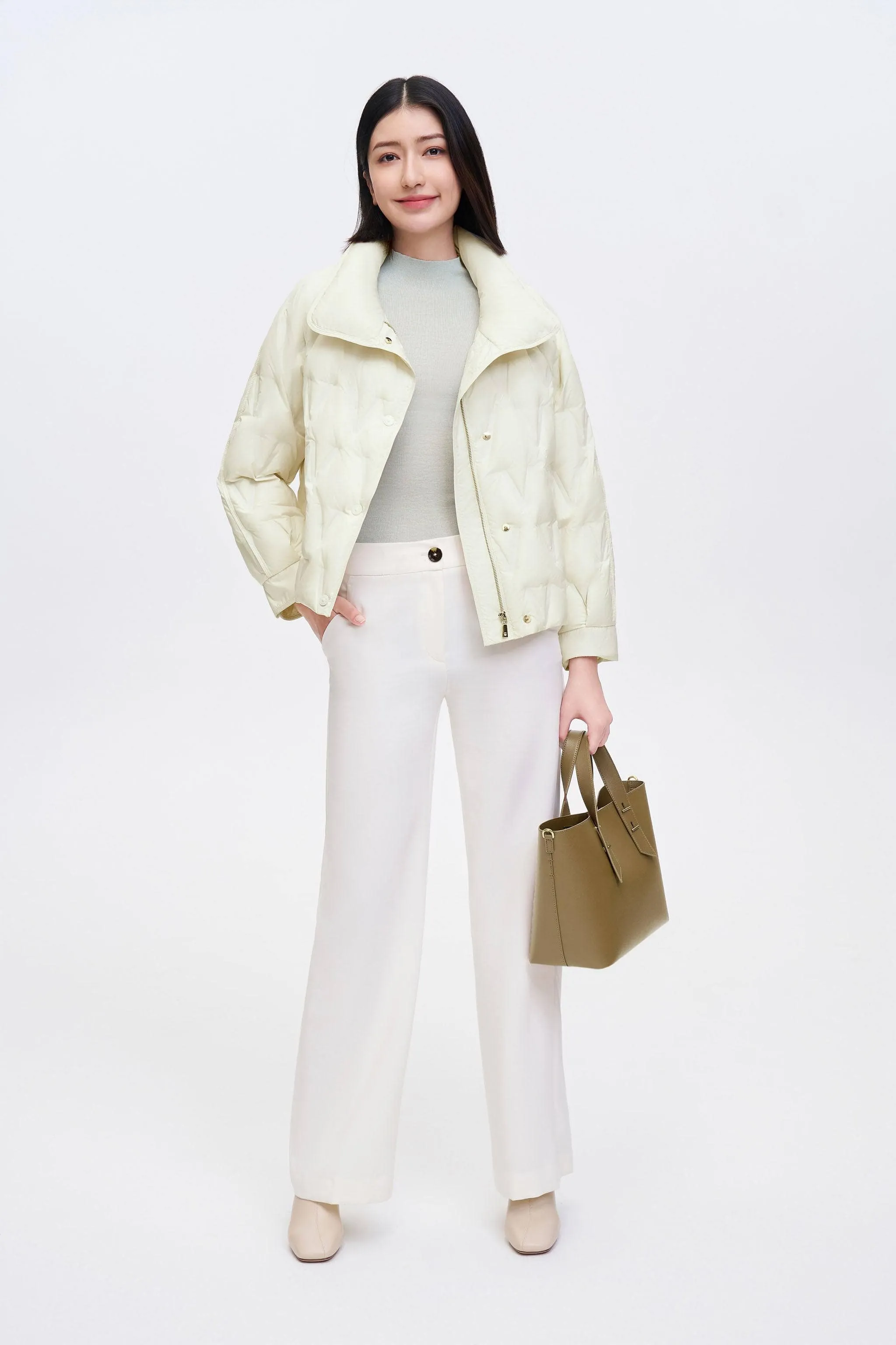 Women's Goose Down Quilting Jacket