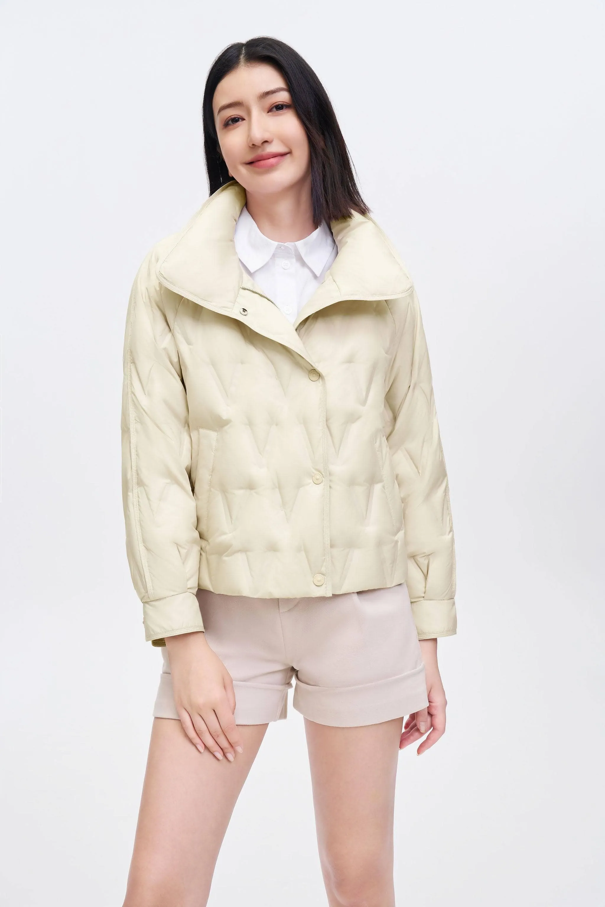 Women's Goose Down Quilting Jacket