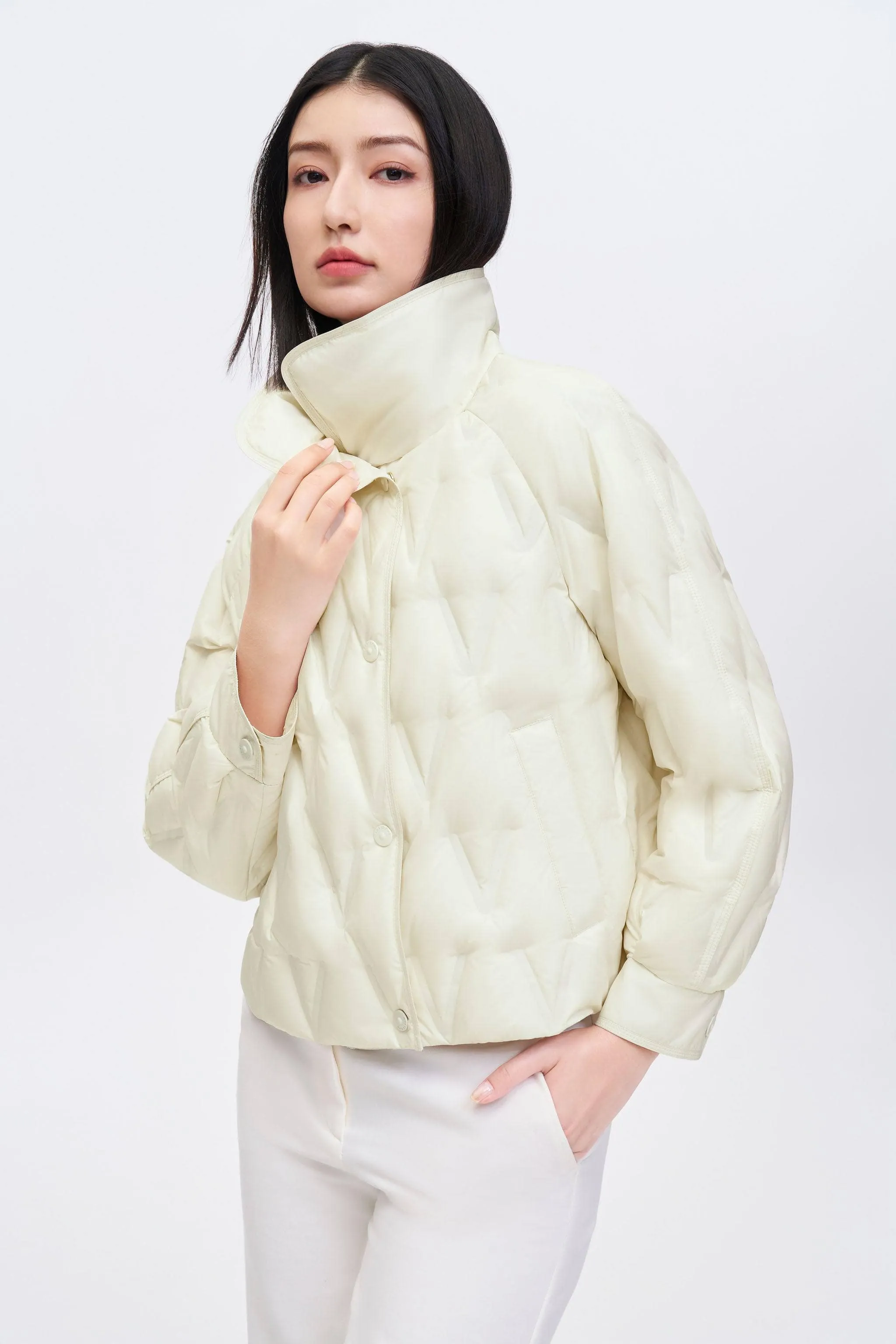 Women's Goose Down Quilting Jacket