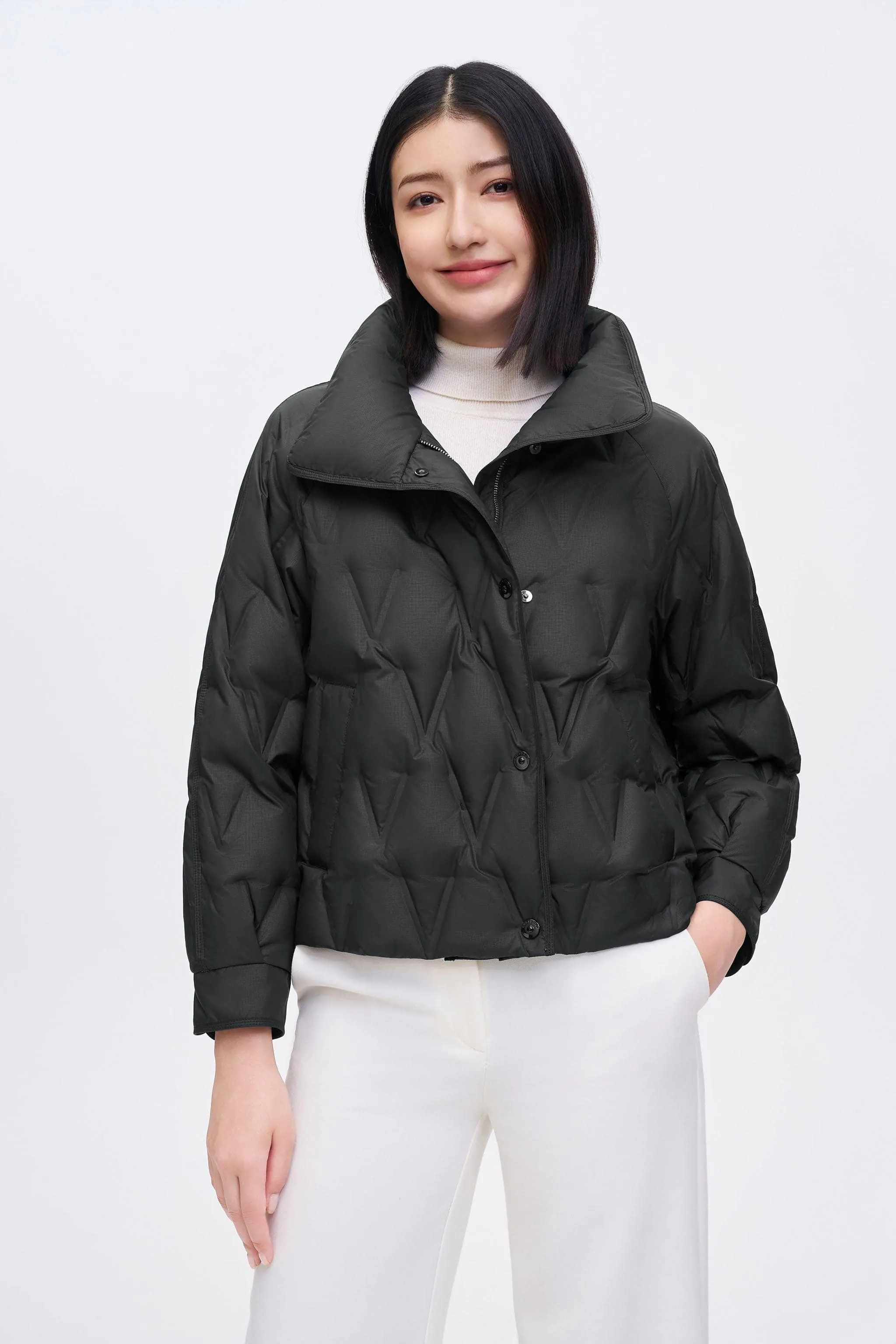 Women's Goose Down Quilting Jacket