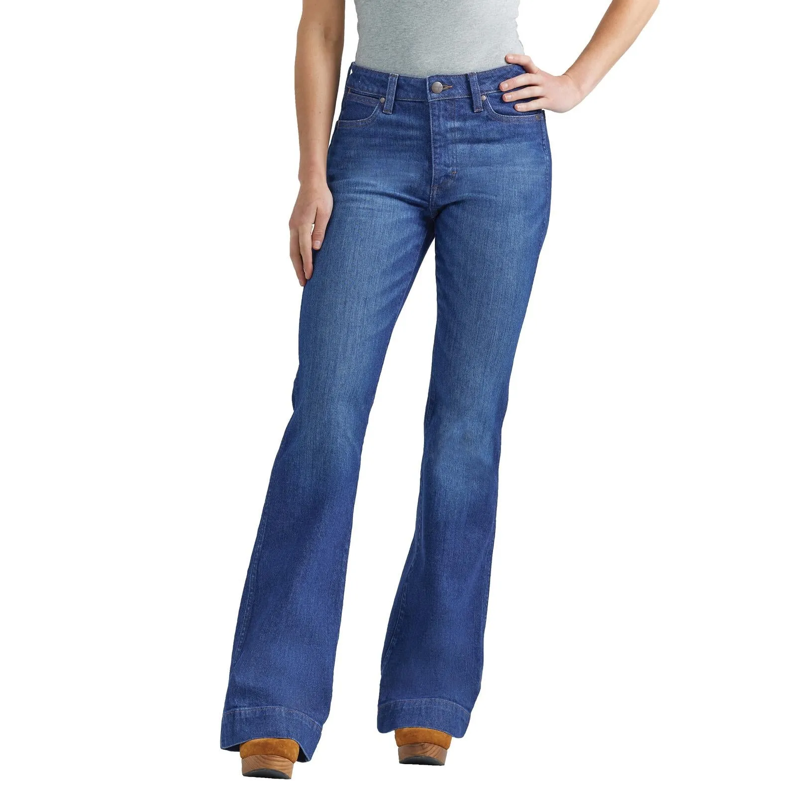 Wrangler Retro Bailey High Rise Boot Cut Trouser Jeans