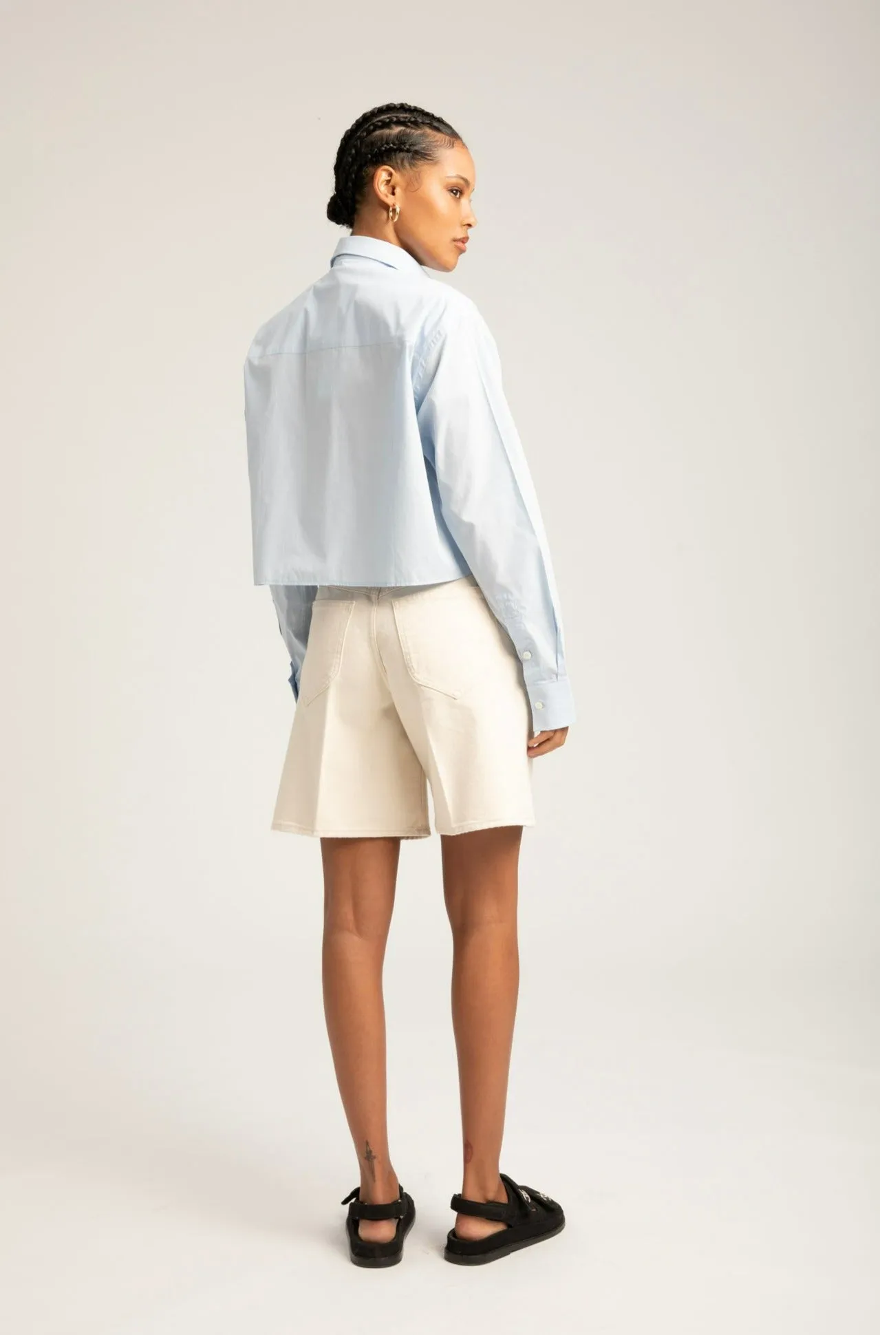 Yoko A-Line Denim Shorts